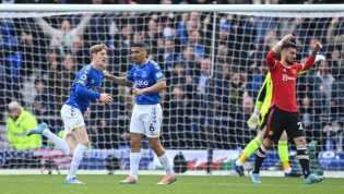 Duh! Man United Keok di Kandang Everton, Terancam Absen di Liga Champions