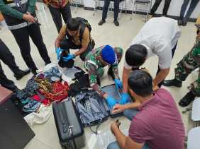 Lanud RSN dan Avsec 4 Kali Gagalkan Penyelundupan Narkoba di Bandara SSK II, 11 Kg Lebih Sabu Diamankan
