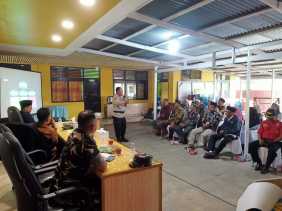 Polsek Tempuling Sosialisasi Pembinaan Kerukunan Umat Beragama Sekaligus Cooling System