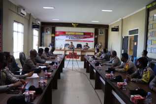Polres Rohul Terima Kunjungan Supervisi dan Asistensi Ditbinmas Polda Riau