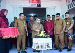 Bupati Kasmarni Resmikan Kopdes Merah Putih Bantan Tengah, Transaksi Tembus Rp94 Juta dalam 20 Hari