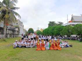 SMA N 17 Pekanbaru Rayakan Ulang Tahun Pertama dengan Semangat Kebangsaan