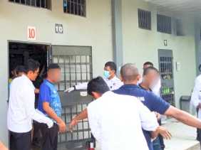 Lapas Bangkinang Gelar Razia, Amankan Besi dan Silet dari Kamar Hunian WBP