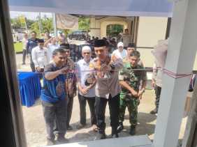 Kapolres Kuansing Resmikan Musala At-Taubah di Polsek Pangean