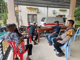 Bhabinkamtibmas Polsek Bengkalis Gencarkan Cooling System, Sampaikan Pesan Kamtibmas untuk Pilkada 2024 Damai