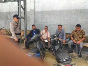 Polsek Bangko Pusako Ajak Warga Wujudkan Pilkada Damai 2024 di Bangko Sempurna