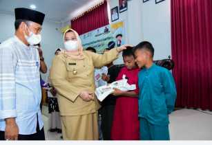 Zakat 2021 Senilai Rp4 miliar, Bupati Bengkalis Kasmarni Apresiasi Baznas 
