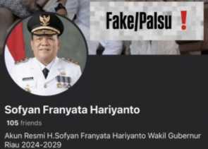 Waspada, Ada Akun Facebook Mengatasnamakan Wagub SF Hariyanto