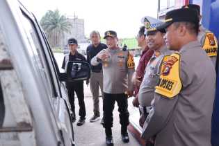 Kapolres Rohil Cek Stok BBM di SPBU, Pastikan Pasokan Aman Jelang Nataru