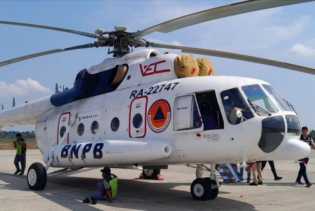 Karhutla Meluas, Helikopter Mi-8 Tambahan Tiba di Riau untuk Water Bombing