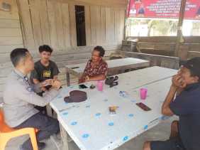 Begini Langkah Preventif Polsek Langgam Demi Pilkada Damai