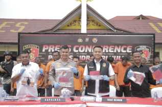 Sindikat Curanmor di Inhu Terbongkar, Polisi Sita 33 Motor dan Ungkap Jaringan Pemalsu STNK