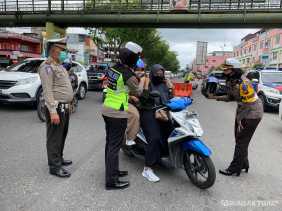 Ditlantas Polda Riau Gelar Operasi Keselamatan Lancang Kuning