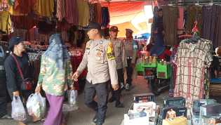 Polsek Bukit Batu Gelar Patroli Pasca-Pilkada untuk Jaga Kondusifitas