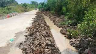 Pembangunan Parit Jalan Uka Ujung Dimulai, Warga Apresiasi Respons Wali Kota Pekanbaru