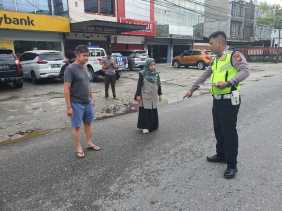 Laka di Jalan Riau, Pengendara Motor Meninggal dunia, Mobil Dilidik Polisi
