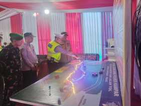 Dirlantas Polda Riau Pantau Arus Lalin, Arah Sumbar - Pekanbaru Alami Peningkatan