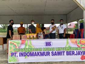 Bantu Ringankan Beban Masyarakat, PT. Indomakmur Sawit Berjaya Gelar Pasar Murah