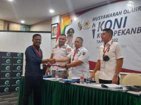 Unggul 5 Suara, M Yasir Jadi Ketua KONI Kota Pekanbaru 2022-2026