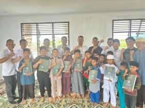 Hari Bakti Kemenimipas, Lapas Bangkinang Bangun Kebersamaan Lewat Renovasi TPQ