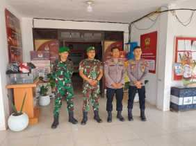 Polres Kuansing Gelar Patroli Sinergitas TNI-Polri Jelang Pilkada 2024