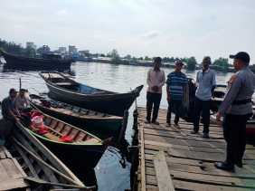 Bripka Iwan Sosialisasikan Pemilu Damai 2024 dan Anti Hoax kepada Masyarakat Gaung