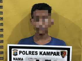 Diduga Cabuli Pacar, Remaja di Kampar Ditangkap Polisi