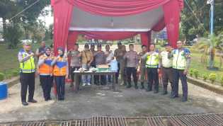 Wadirlantas Polda Riau Pantau Pengamanan Natal dan Arus Lalin di Pekanbaru