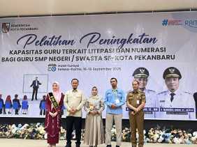Komitmen Pemko Pekanbaru Tingkatkan Mutu Pendidikan, 300 Guru SMP Ikuti Pelatihan Peningkatan Kapasitas