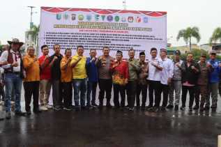 Deklarasi Keselamatan Berlalu Lintas, Cara Polres Dumai Wujudkan Pemilu Damai