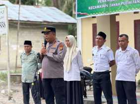 Siaga Musim Hujan, Polsek Tanah Putih Tanjung Melawan dan Forkopimcam Gelar Apel Kesiapsiagaan Banjir
