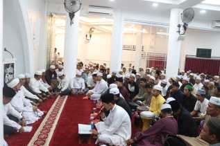 Kapolres Inhil Hadir Peringatan Maulid Nabi Sambil Sosialisi Pilkada Damai