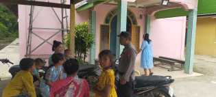 Pastikan Ibadah Berlangsung Aman dan Khidmat, Polsek Bangko Pusako Kawal Rumah Ibadah