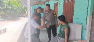 Polsek Pinggir Gencarkan Sosialisasi Cooling System dan Rekrutmen Polri di Desa Tasik Serai