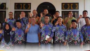 Bahas Distribusi Air Sawah dan Budidaya Ikan, Bupati Anton Hadiri Audiensi Bersama KTNA Rohul