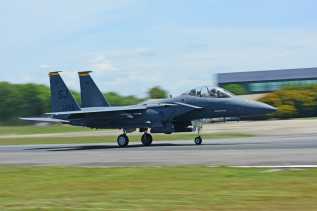 Dogfight F-16 vs F-15 Warnai Latma Cope West 2025