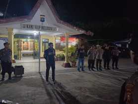 Kapolres Kuansing Pimpin Patroli Tim RAGA, Ciptakan Kamtibmas Kondusif di Teluk Kuantan