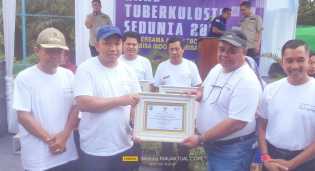 PT AIP MINAMAS Grup dan Pemkab Siak Peringati Hari Tuberkulosis Di Lahan Perusahaan