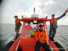 Masuk Hari Ke-6, Basarnas Masih Upayakan Pencarian Dua ABK Kapal di Perairan Desa Sungai Niur