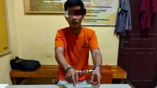 Polsek Kampar Kiri Hilir Tangkap Pelaku Narkoba di Desa Penghidupan