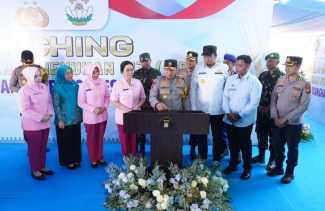 Perkuat Gizi Anak, Kapolda Riau Resmikan SPPG Kemala Bhayangkari di Inhu