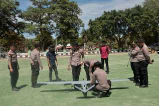 Polres Kuansing dan Polda Riau Gunakan Drone Awasi Aktivitas PETI