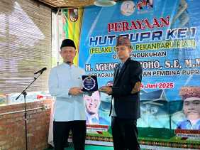 Wali Kota Pekanbaru Agung Nugroho dikukuhkan sebagai Dewan Pembina PUPR