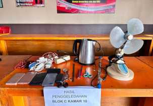 Kamar Napi Lapas Gobah Dirazia, Ada Handphone yang Disita