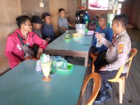 Jelang Pilkada 2024, Polsek Batang Tuaka Kunjungi Kelurahan Sungai Piring Jaga Kamtibmas