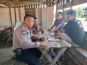 Kapolsek Rimba Melintang Tegaskan Pentingnya Kerukunan Pasca Pilkada Serentak 2024