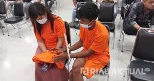 Polda Riau Gagalkan Peredaran 14,96 Kg Sabu, Sepasang Kekasih Ditangkap