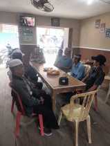 Kapolsek Sungai Batang Gencar Lakukan Cooling System dan Imbauan Pemilu Damai