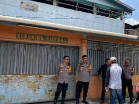 Kapolres Inhil Cek Persiapan Lokasi Pengundian Nomor Urut Paslon Pilkada