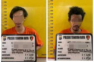 Polsek Tenayan Raya Ungkap Kasus Pencurian Ban Mobil, Dua Pelaku Ditangkap
